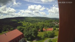 Panorama západ