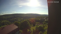 Panorama západ