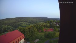 Panorama západ
