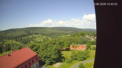 Panorama západ