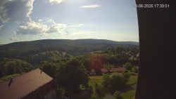 Panorama západ