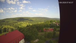 Panorama západ