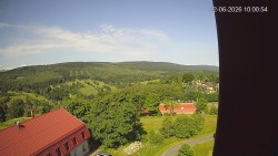 Panorama západ
