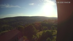 Panorama západ