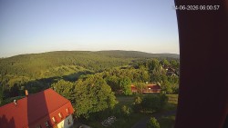Panorama západ