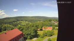 Panorama západ