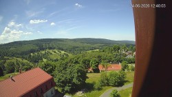 Panorama západ