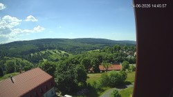 Panorama západ