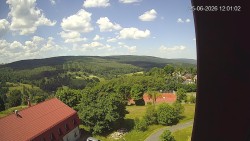 Panorama západ