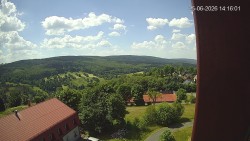 Panorama západ