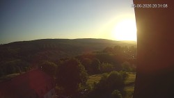 Panorama západ