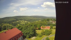 Panorama západ