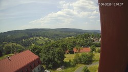 Panorama západ