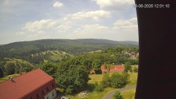 Panorama západ
