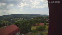 Panorama západ