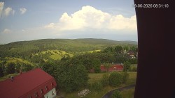 Panorama západ