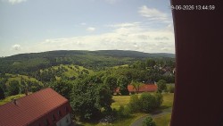 Panorama západ