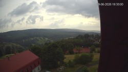 Panorama západ