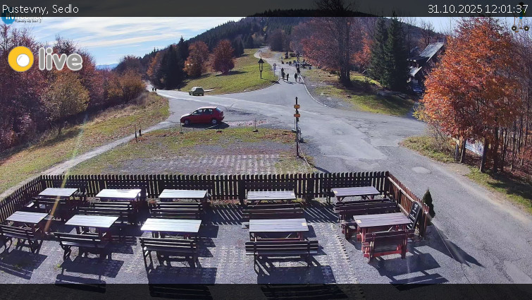 Pustevny - Sedlo - 31.10.2025 v 12:01 Pustevny - Sedlo - 31.10.2025 v 12:01