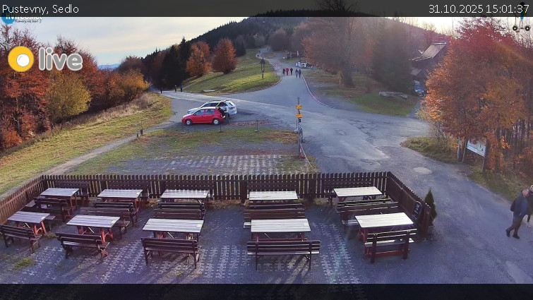 Pustevny - Sedlo - 31.10.2025 v 15:01 Pustevny - Sedlo - 31.10.2025 v 15:01