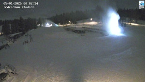 Běžecký lyžařský areál Bedřichov - Jizerská 50 Start - 5.1.2026 v 00:03 Běžecký lyžařský areál Bedřichov - Jizerská 50 Start - 5.1.2026 v 00:03