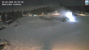 Běžecký lyžařský areál Bedřichov - Jizerská 50 Start - 5.1.2026 v 01:31 Běžecký lyžařský areál Bedřichov - Jizerská 50 Start - 5.1.2026 v 01:31