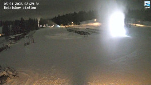 Běžecký lyžařský areál Bedřichov - Jizerská 50 Start - 5.1.2026 v 02:31 Běžecký lyžařský areál Bedřichov - Jizerská 50 Start - 5.1.2026 v 02:31