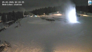 Běžecký lyžařský areál Bedřichov - Jizerská 50 Start - 5.1.2026 v 02:45 Běžecký lyžařský areál Bedřichov - Jizerská 50 Start - 5.1.2026 v 02:45