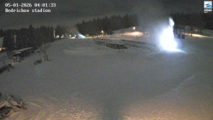 Běžecký lyžařský areál Bedřichov - Jizerská 50 Start - 5.1.2026 v 04:03 Běžecký lyžařský areál Bedřichov - Jizerská 50 Start - 5.1.2026 v 04:03