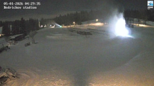 Běžecký lyžařský areál Bedřichov - Jizerská 50 Start - 5.1.2026 v 04:31 Běžecký lyžařský areál Bedřichov - Jizerská 50 Start - 5.1.2026 v 04:31