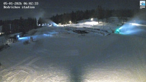 Běžecký lyžařský areál Bedřichov - Jizerská 50 Start - 5.1.2026 v 06:03 Běžecký lyžařský areál Bedřichov - Jizerská 50 Start - 5.1.2026 v 06:03