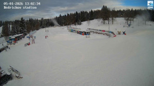 Běžecký lyžařský areál Bedřichov - Jizerská 50 Start - 5.1.2026 v 13:03 Běžecký lyžařský areál Bedřichov - Jizerská 50 Start - 5.1.2026 v 13:03