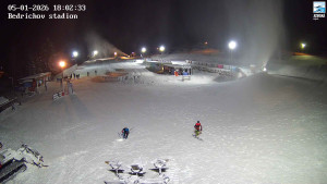 Běžecký lyžařský areál Bedřichov - Jizerská 50 Start - 5.1.2026 v 18:03 Běžecký lyžařský areál Bedřichov - Jizerská 50 Start - 5.1.2026 v 18:03