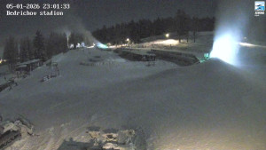 Běžecký lyžařský areál Bedřichov - Jizerská 50 Start - 5.1.2026 v 23:03 Běžecký lyžařský areál Bedřichov - Jizerská 50 Start - 5.1.2026 v 23:03