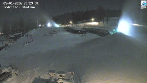 Běžecký lyžařský areál Bedřichov - Jizerská 50 Start - 5.1.2026 v 23:31 Běžecký lyžařský areál Bedřichov - Jizerská 50 Start - 5.1.2026 v 23:31