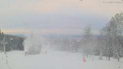 Horní část sjezdovek