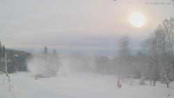 Horní část sjezdovek