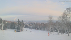 Horní část sjezdovek