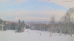 Horní část sjezdovek