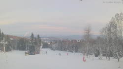 Horní část sjezdovek