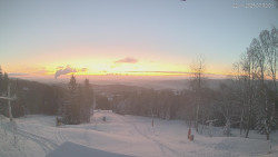 Horní část sjezdovek