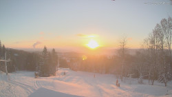 Horní část sjezdovek