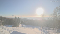 Horní část sjezdovek