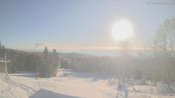 Horní část sjezdovek