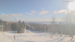 Horní část sjezdovek