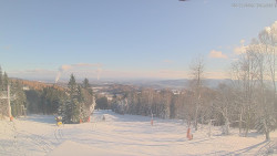 Horní část sjezdovek