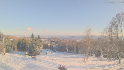 Horní část sjezdovek