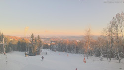 Horní část sjezdovek