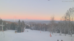 Horní část sjezdovek