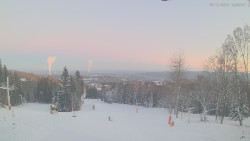 Horní část sjezdovek